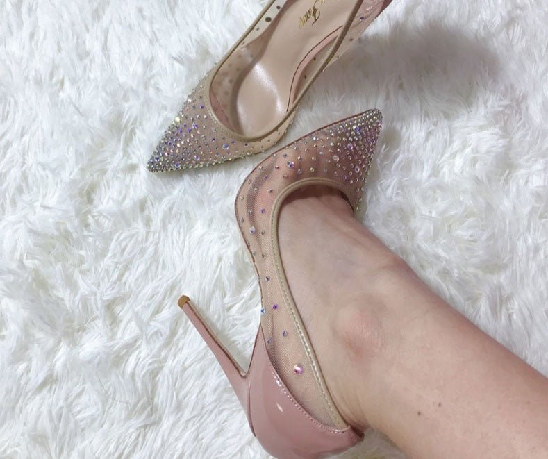 Party stiletto high heels large size pumps - LiveTrendsX