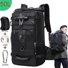 Load image into Gallery viewer, 50L Waterproof Travel Backpack Men Women Multifunction 17.3 Laptop Backpacks Male outdoor Luggage Bag mochilas Best quality - LiveTrendsX

