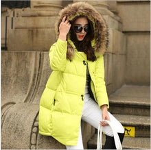 Load image into Gallery viewer, Coat Jacket Hooded Winter Jacket  Women parkas 2019 New women&#39;s jacket fur collar Outerwear Female plus Size Winter coats 5XL - LiveTrendsX
