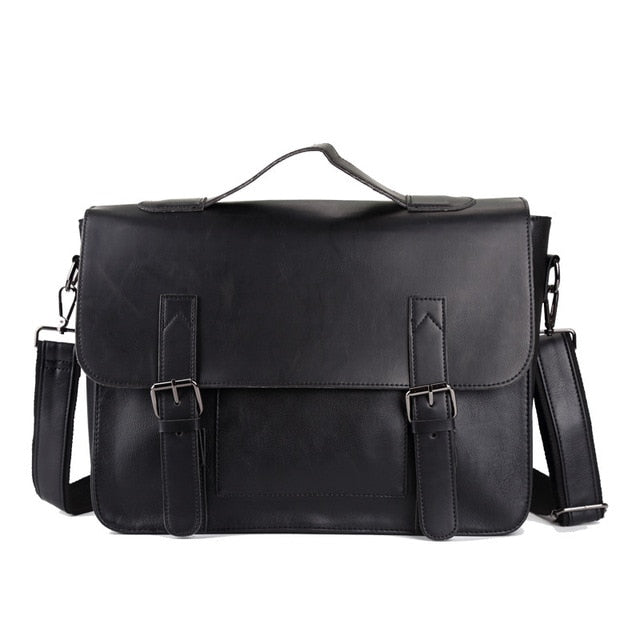 Bag men's Leather briefcase Male man laptop bag natural Leather for men Messenger bags men's briefcases - LiveTrendsX