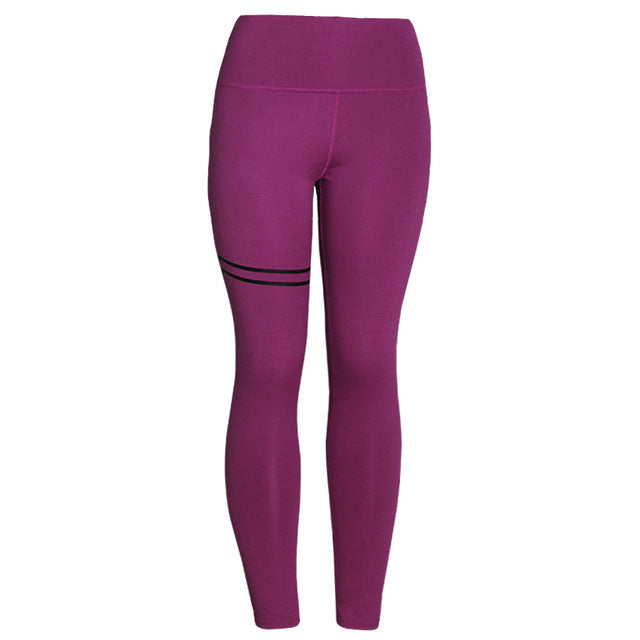 New Hotsale Women Gold Print Leggings No Transparent Exercise Fitness Leggings Push Up Workout Female Pants - LiveTrendsX