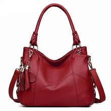 Load image into Gallery viewer, Women Leather Handbags Women Messenger Bags Designer Crossbody Bag Women Tote Shoulder Bag Top-handle Bags Vintage 518 - LiveTrendsX
