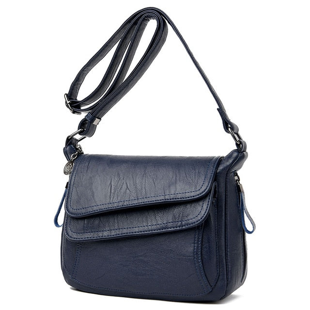 Winter Style Soft Leather Luxury Handbags Women Bags Designer Woman Messenger Shoulder Crossbody Bags For Women 2019 Sac A Main - LiveTrendsX