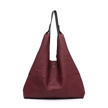 Load image into Gallery viewer, Large Genuine Leather Hobo Bag For Women High Quality Cowhide Shoulder HandBag Ladies Casual Big Tote Female Sac - LiveTrendsX
