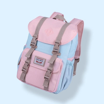 High Quality Canvas Laptop Backpack Women Pink Backpack Schoolbag For Teenager Girls Travel Bagpack Mochila Feminina Sac A Dos - LiveTrendsX