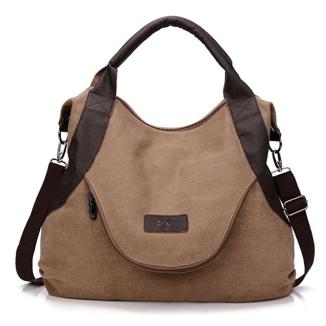 Canvas Shoulder Bag Tote Ladies Hand Bags 2019 Luxury brand Handbags for Women Crossbody Bags Bolsas Feminina sac a main - LiveTrendsX