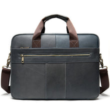 Load image into Gallery viewer, men&#39;s briefcase bag men&#39;s genuine leather laptop bag business tote for document office portable laptop shoulder bag  8523 - LiveTrendsX
