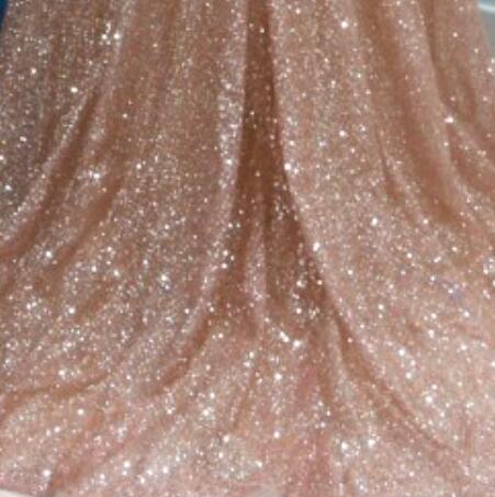 Glitter Sequin Rose Gold Long Prom Dresses 2020 Sexy Spaghetti Straps Backless Arabic Evening Gowns Women Formal Party Dress - LiveTrendsX