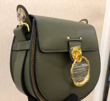Load image into Gallery viewer, Luxury Women Bag For 2018 Designer Brand Saddle Bag Leather Ladies Crossbody Bag Fashion Ring Shoulder Bag Vintage Handbag - LiveTrendsX
