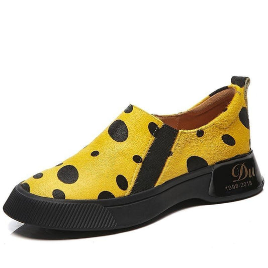 fashion casual Horse hair thick heel women shoes high quality office ladies shoes women high heel shoes women heels - LiveTrendsX