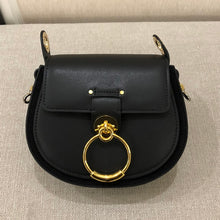 Load image into Gallery viewer, Luxury Women Bag For 2018 Designer Brand Saddle Bag Leather Ladies Crossbody Bag Fashion Ring Shoulder Bag Vintage Handbag - LiveTrendsX
