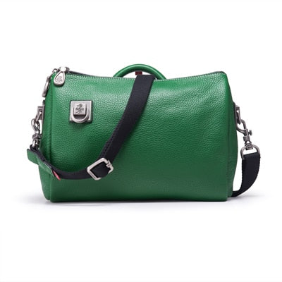 Casual Bucket Bags Women Soft Genuine Leather Large Capacity Luxury Crossbody Shoulder Handbag Female Big Shopper Bag - LiveTrendsX
