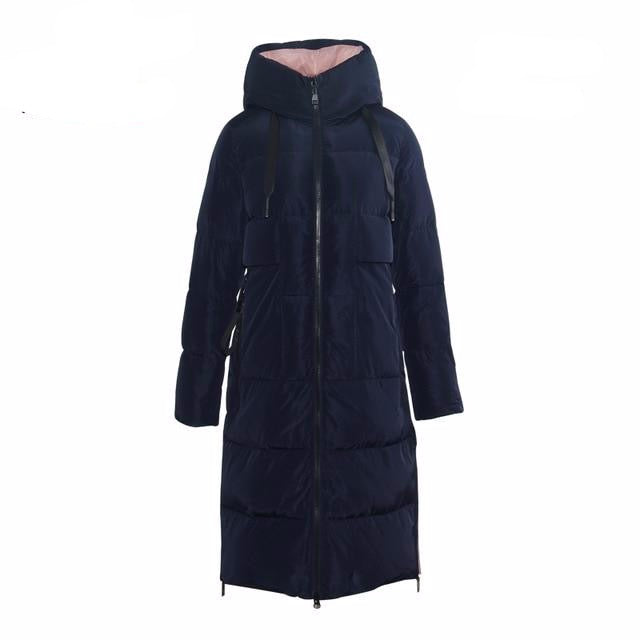 New Winter Women Jacket High Quality Long Woman coat Hooded Female Parkas Stylish Women's Brand Clothing - LiveTrendsX