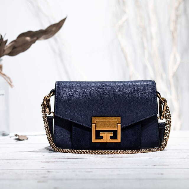 Fashion bag style women handbag luxury genuine leather flap cross body messenger bags lady Waist Packs - LiveTrendsX
