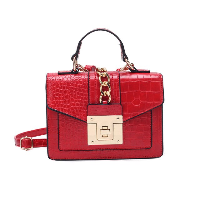 Handbag Small Crossbody Bags for Women 2019 Fashion High Quality Leather Shoulder Messenger Bag Luxury Ladies Hand Bag Red - LiveTrendsX