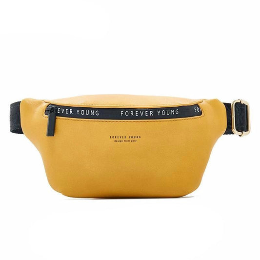 New Luxury Brand Fanny Pack Women Large Capacity Waist Pack Fashion Waist Bag Leather Belt Bag Multi-function Chest Bag - LiveTrendsX