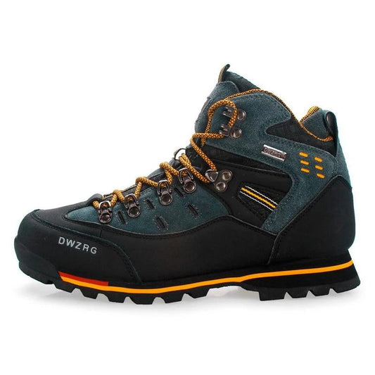 Men Hiking Shoes Waterproof Leather Shoes Climbing & Fishing Shoes New Popular Outdoor Shoes Men High Top Winter Boots - LiveTrendsX