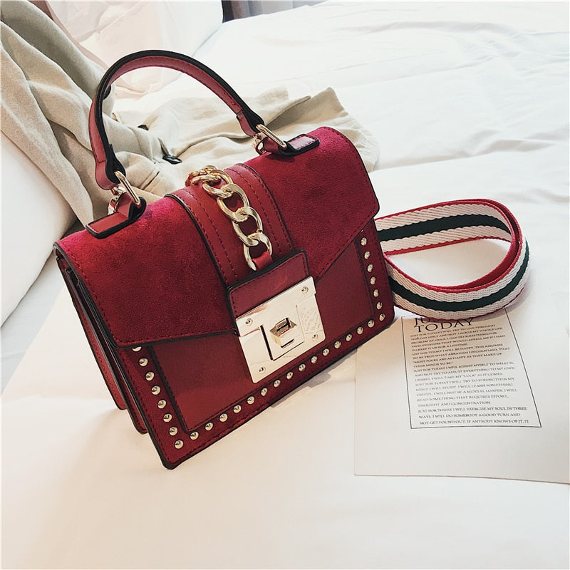 Handbag Small Crossbody Bags for Women 2019 Fashion High Quality Leather Shoulder Messenger Bag Luxury Ladies Hand Bag Red - LiveTrendsX