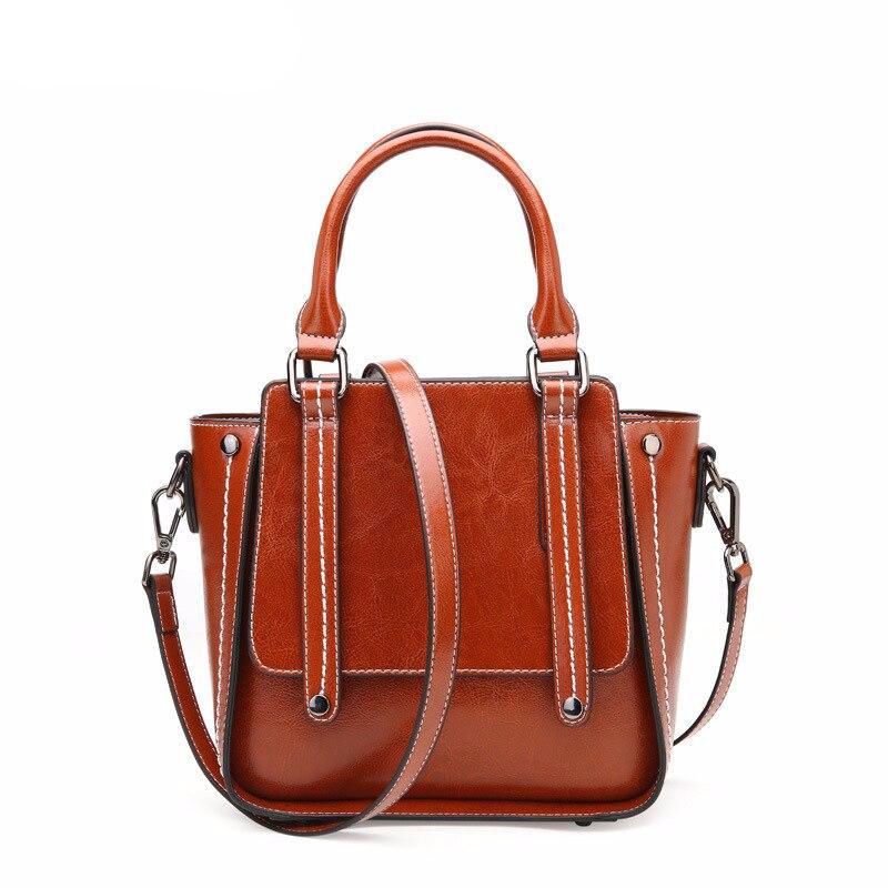 Fashion Women's Handbags Black Famous Luxury Designer Leather Woman Tote Shoulder Bags Summer Female Postman Crossbody Bag 2019 - LiveTrendsX