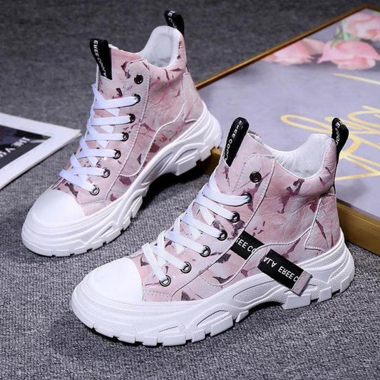 womens sneakers  fashion Genuine Leather designer shoes ins style women casual shoes luxury shoes women designers - LiveTrendsX
