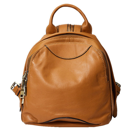 Mochila mujer Qiwang Shoulder Back Pack Bags for Women 2019 Small School Bags Cow Leather Fashion Outdoor Female Backpacks - LiveTrendsX