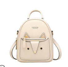 Load image into Gallery viewer, Women leather backpack fashion designer bags famous brand women bags 2019 new cowhide backpack Leisure school bag - LiveTrendsX
