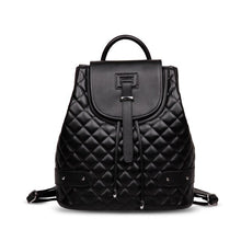 Load image into Gallery viewer, Camelia Quilted Backpack Genuine Cow Leather Fashion Celebrity - LiveTrendsX

