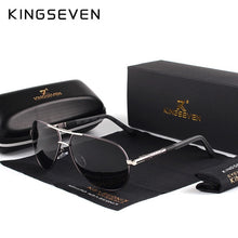 Load image into Gallery viewer, KINGSEVEN Men Vintage Aluminum Polarized Sunglasses Classic Brand Sun glasses Coating Lens Driving Eyewear For Men/Wome - LiveTrendsX
