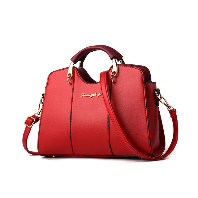 Fashion Luxury Women Handbags 2019 New PU Leather Large Capacity Shoulder Bags Messenger Bags Ladies Causal Trend Handbag - LiveTrendsX
