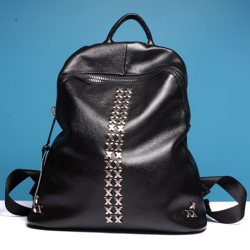 Women backpack mochila feminina genuine leather Backpacks For Teenage Girls Bagpack Drawstring Bag Holographic Backpack - LiveTrendsX