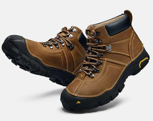 Super Warm Winter Men Boots Genuine Leather Boots Men Winter Shoes Men Military Fur Boots Men Shoes Zapatos Hombre - LiveTrendsX