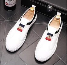 Load image into Gallery viewer, NEW Luxury Casual Shoes Men Loafers Slip on High Quality Designer Shoes Men Moccasins Sneaker Footwear Male black white - LiveTrendsX
