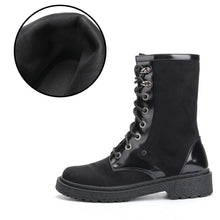 Load image into Gallery viewer, Super Warm Snow Boots Women Winter Boots Shoes Woman Autumn Ankle Boots Ladies Flock Lace-up Med Heels Women Boots - LiveTrendsX
