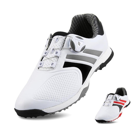 Golf Shoes Mens Waterproof Breathable Sports Shoes With Rotating Golf Shoe Buckle Summer Sneakers - LiveTrendsX