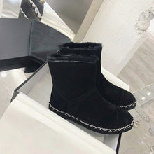 Load image into Gallery viewer, Snow Boots Female Shoes Botas Mujer Flock Chaussures Femme Plush Ladies Shoes Slip On Women Winter Boot Mixed Color Scarpe Donna - LiveTrendsX
