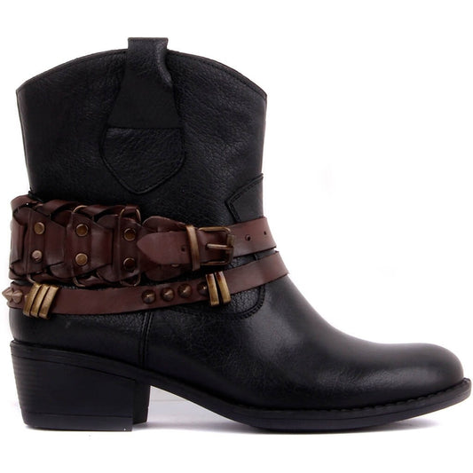 Genuine Leather Women Boots Ladies Leather Autumn Winter Casual Boots - LiveTrendsX