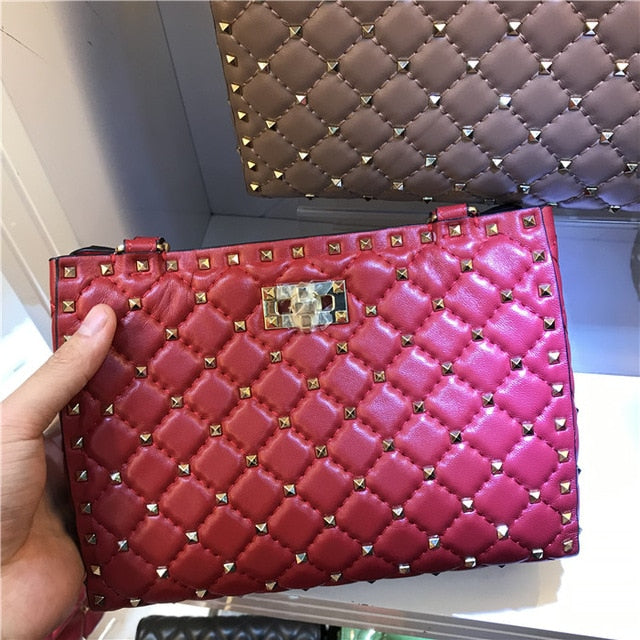 luxury handbags women bags designer genuine leather chain shoulder bag famous brand crossbody bags for women 2019 bolsa - LiveTrendsX