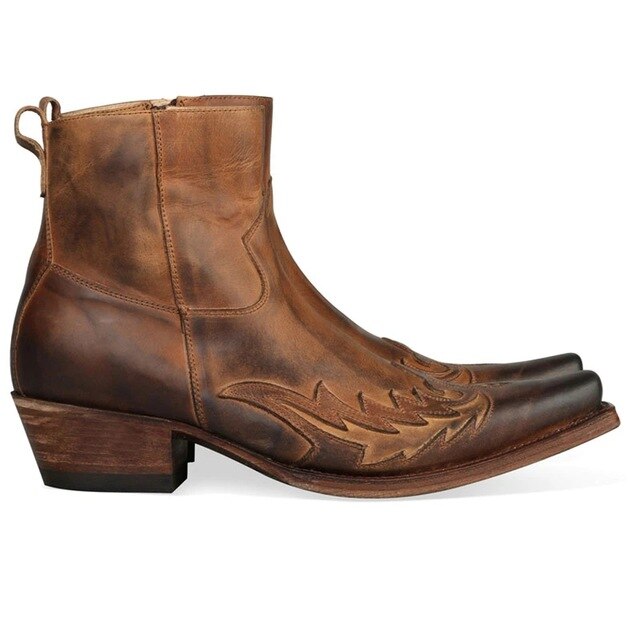 Winter Fashion British Men Top Quality PU Leather Slip on Boots Breathable Chelsea Boots Male Casual Zapatos De Hombre - LiveTrendsX