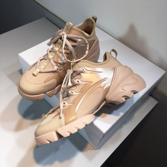 Girl Casual White Shoes Women Platform Sneakers  Female Trainers Thick Bottom zapatos de mujer Ladies Chunky footware Black - LiveTrendsX