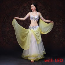 Load image into Gallery viewer, Stage &amp; Dance Wear Belly Dancing Clothes Oriental Dance Outfits Belly Dance Beaded Costume Bra Skirt LED Costume - LiveTrendsX

