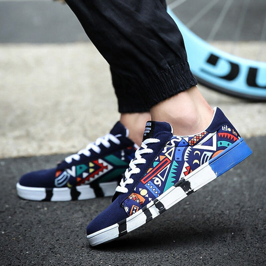 Spring And Autumn Nice Men Casual Movement Shoes Canvas Men Shoes Men Sneakers Platform Shoes XX-115-5 - LiveTrendsX