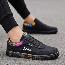 Load image into Gallery viewer, Autumn New Men&#39;S Shoes Korean Version Comfortable Sports Casual Creative Show Personality Versatile Canvas Shoes Men Shoes Male - LiveTrendsX
