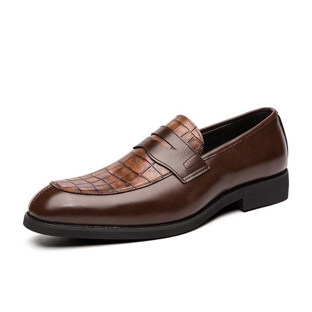 New 2020 Fashion Men comfortable Casual Shoes Leather Men Flats Loafers Men Leather wedding Shoes Men Footwear Large size 38-48 - LiveTrendsX