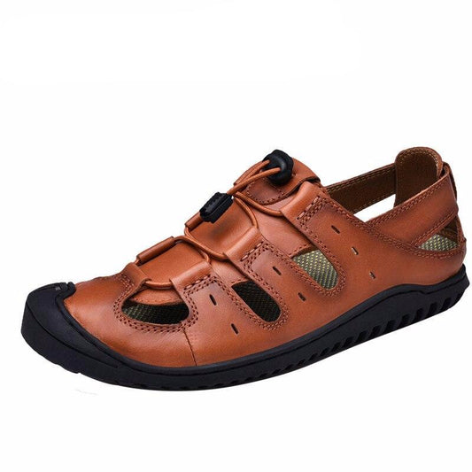 Men's Hot Sale Leather Shoes New High Quality Casual Leather Shoes Black or Brown - LiveTrendsX