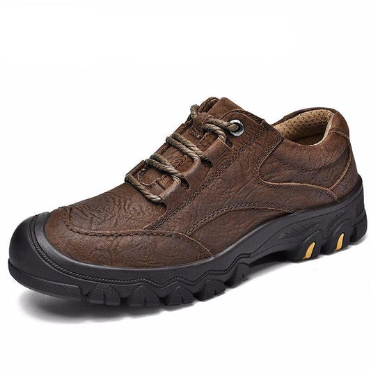 Men's Outdoor Fashion Hiking Shoes Casual Leather Shoes Fashion Travel Shoes - LiveTrendsX