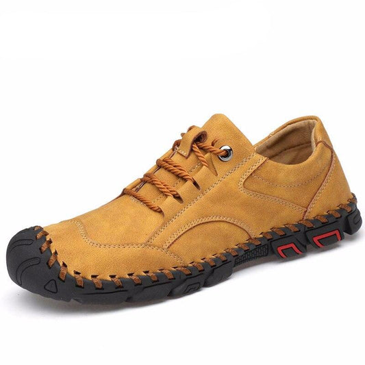Men's Plus Size Handmade Casual Leather Shoes Fashion Lightweight Sports Shoes Travel Tide Shoes - LiveTrendsX