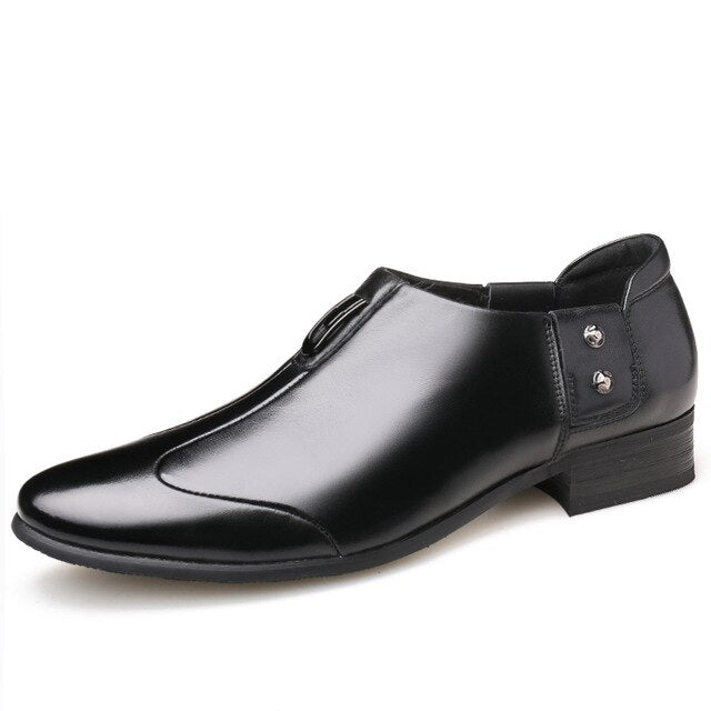 Spring Men's Casual Shoes Large Size Men's Black Brown Breathable Non-slip Men's Business Office Shoes Formal Sports Shoes - LiveTrendsX