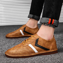 Load image into Gallery viewer, High Quality Casual Leather Shoes Fashion Leather Men Boat Shoes Comfortable Men Leather Loafers driving shoes big size 39-48 - LiveTrendsX
