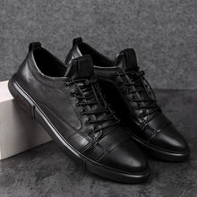 Load image into Gallery viewer, Casual Men Shoes High Quality Genuine Leather Lightweight Shoes Men Fashion Men Casual Shoes Male Soft Comfortable Lace Up Shoes - LiveTrendsX
