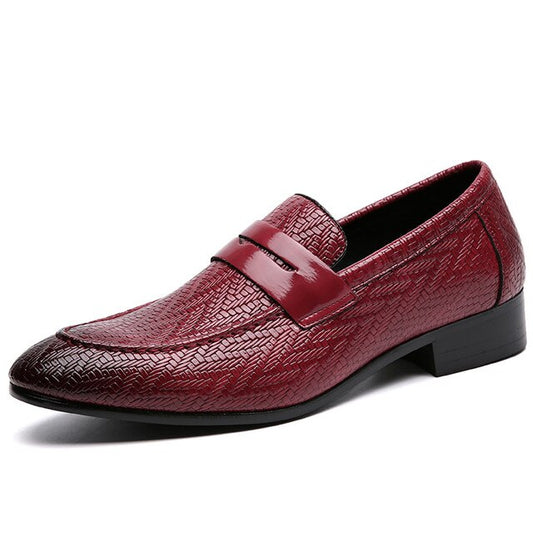 Leather men's shoes Slip-ons Large size 44-48 Driving shoes Comfortable Mens loafers Wear resistant - LiveTrendsX